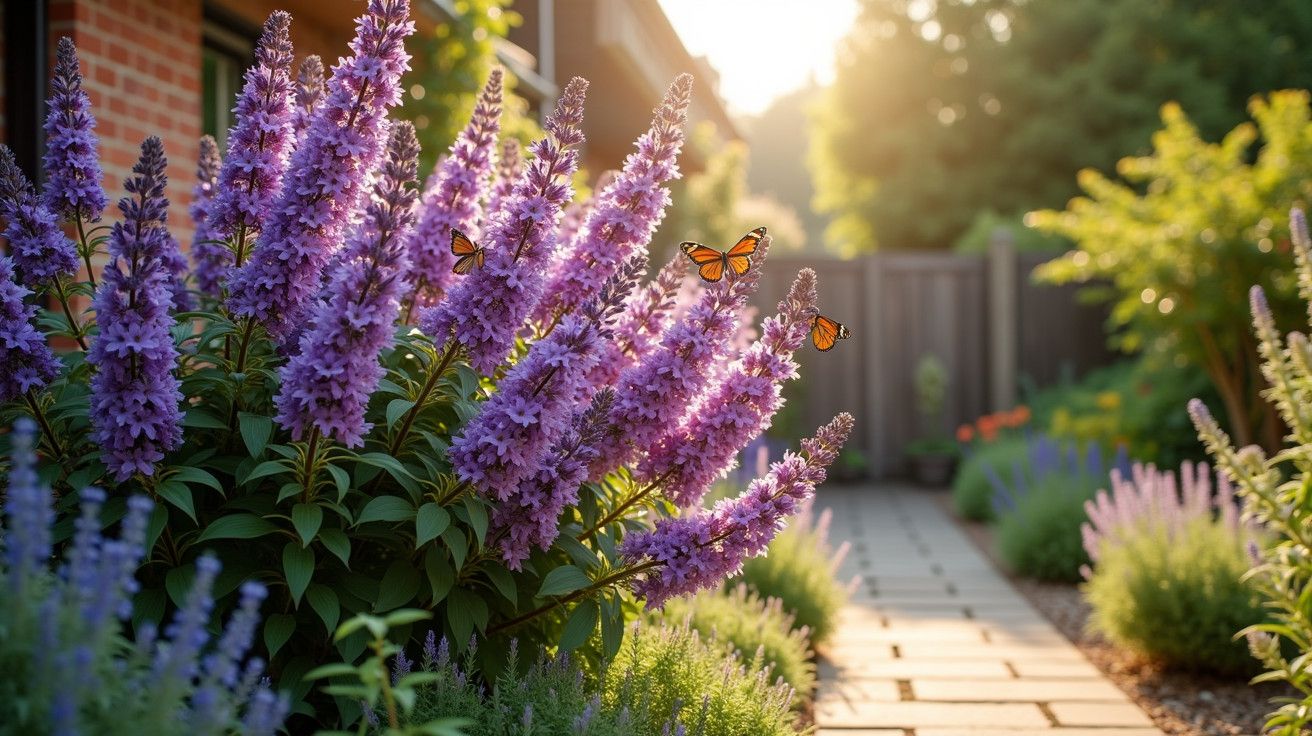 A planta que não precisa de água, adora calor e transforma o jardim num paraíso de borboletas.
