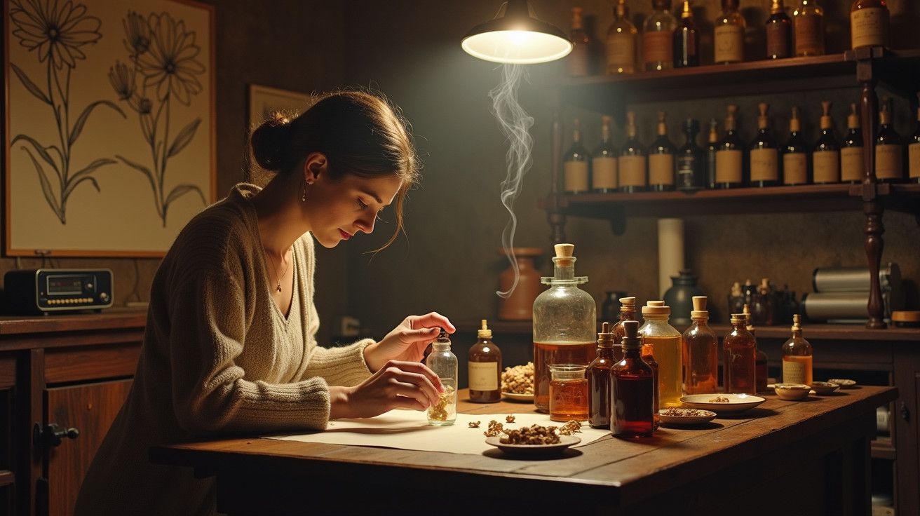 Este perfumista recria aromas de flores extintas através da análise molecular de pétalas preservadas.