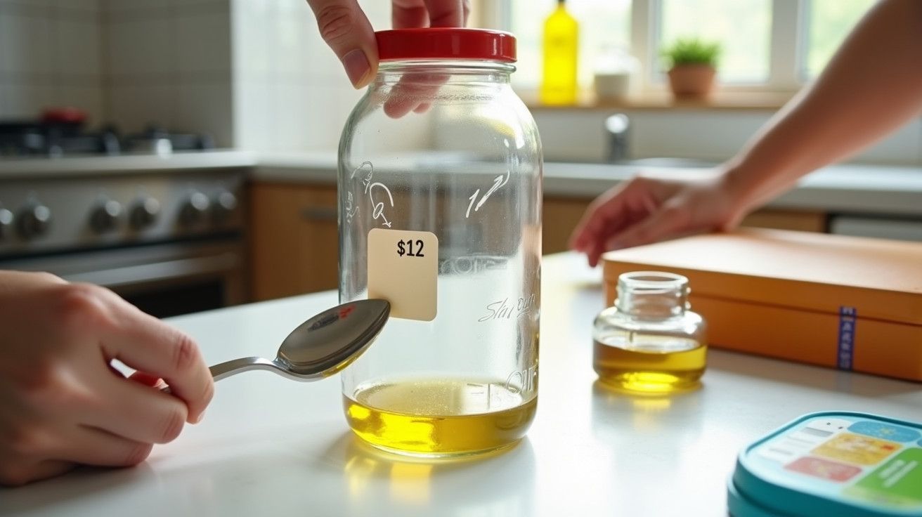 O produto caseiro da despensa remove resíduos pegajosos melhor que solventes comerciais.