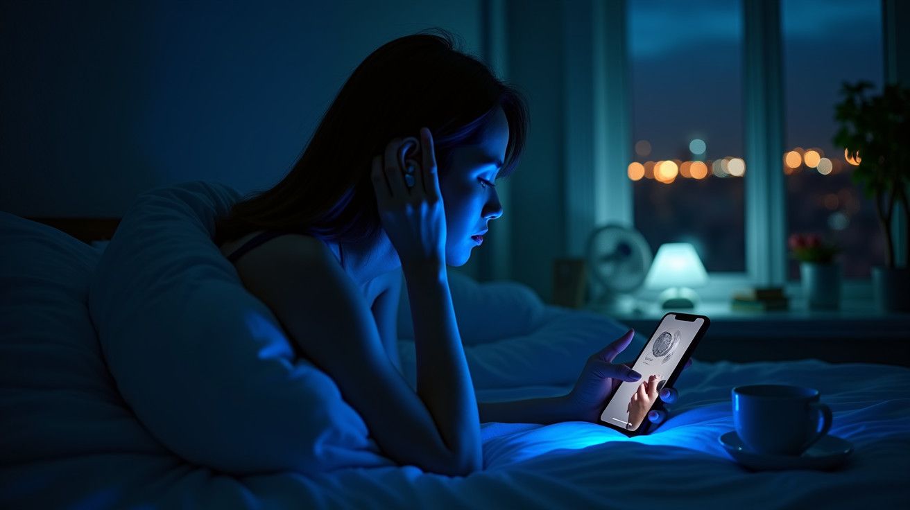 Tendência do sono com vídeos ASMR que ajudam a combater a insónia e relaxar.